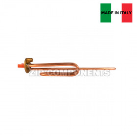 ТЭН Unival для водонагревателя (RCF, 1500W, D48, M6, L260) изогнутый Италия