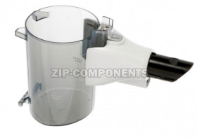Контейнер для сбора пыли для беспроводного пылесоса, белый/прозрачный Bosch 12023542